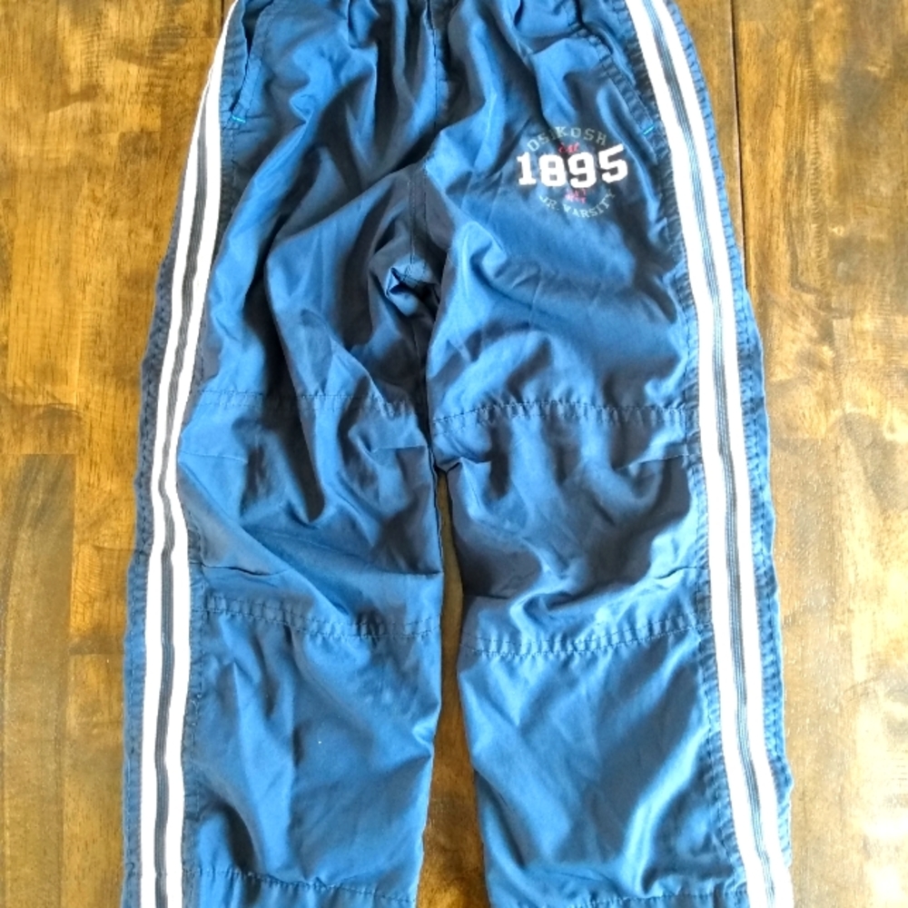 Boys Lined Windbreaker Pants